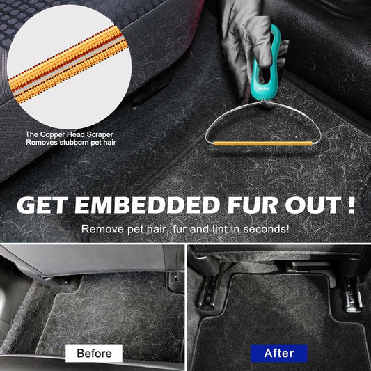 airbee Pet Hair Remover 3-Pack Lint Shaver Cleaner Fur