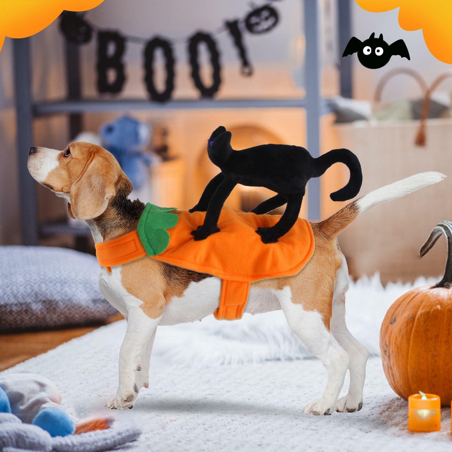 stepsin Dog Saddle Halloween Cat Knight Cosplay Costume Polyester