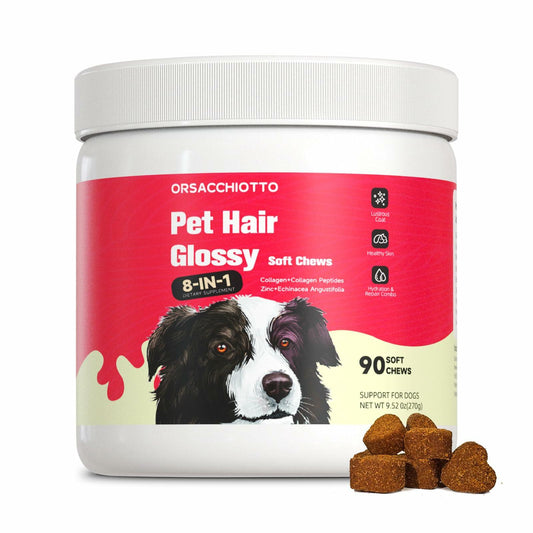 Dog Supplement-Orsacchiotto Collagen Chews for Joint Health