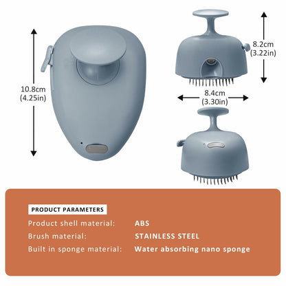 NAHANGPET 4-in-1 Rechargeable Cat Steam Brush Shedding Comb