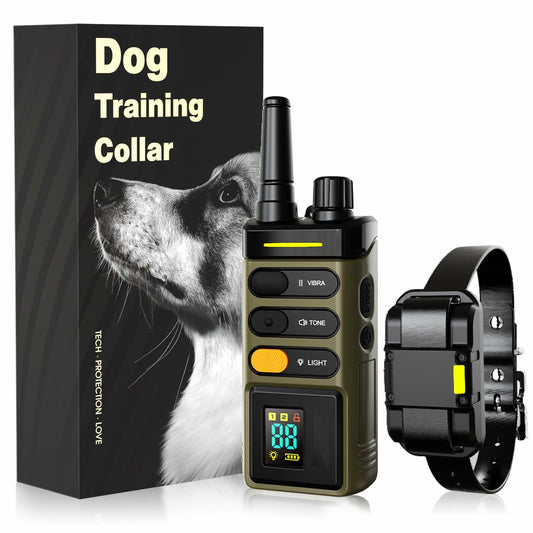 Purrfect Pet Kingdom TingLanLeaf Dog Training Collar 5280FT Remote Waterproof Rec (Default Title) - Premium Bark Collars