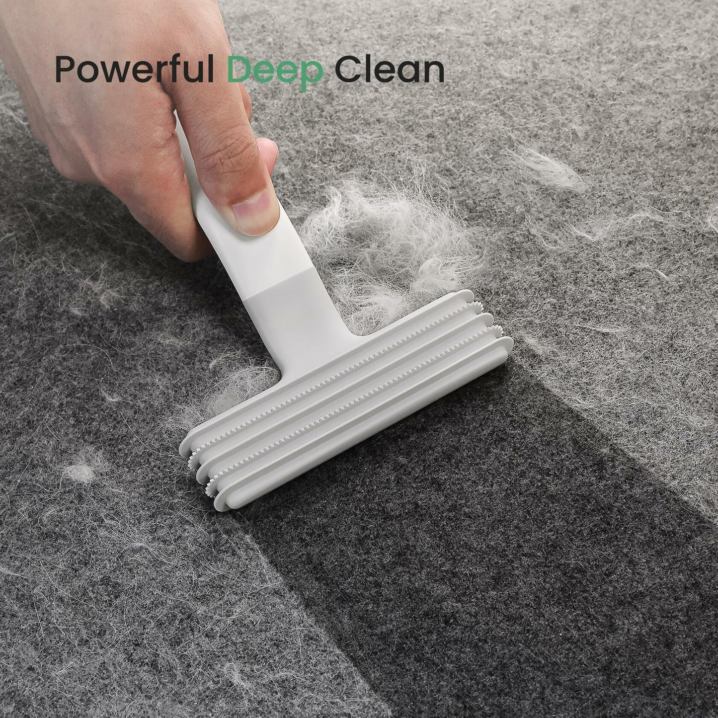 dancemoon Pet Hair Removal Brush Reusable Fabric-Friendly