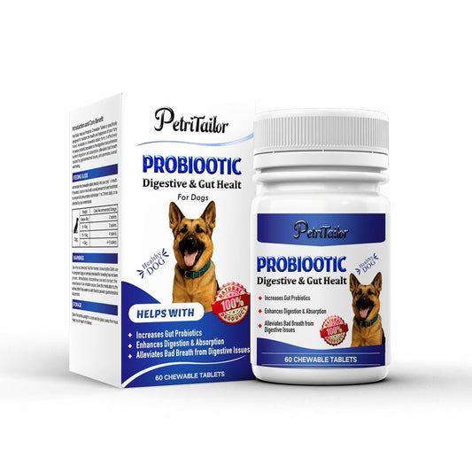 Purrfect Pet Kingdom PetriTailor Probiotics Supplement for Dogs Digestive Enzymes (Default Title) - Premium Product