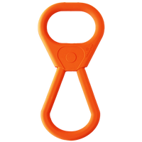 Pop Top Rubber Tug Toy for Interactive Play