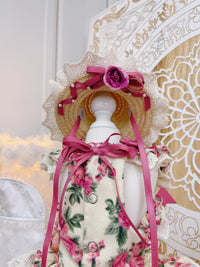 High quality Ros? Blossom Couture Dog Dress & Hat Set