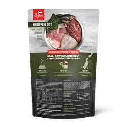 Orijen Tundra Epic Bites Freeze Dried Dog Food (6oz) by The Family Pet, featuring a natural blend of ingredients for dogs.