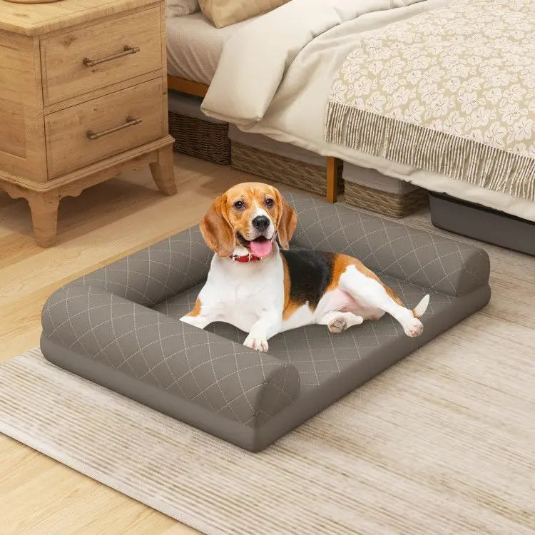 Purrfect Pet Kingdom Orthopedic Dog Crate Bed – Noble Comfort Purrfect Pet Kingdom