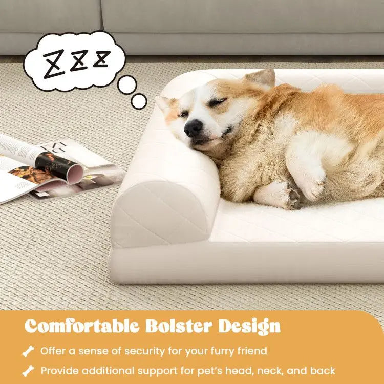 Purrfect Pet Kingdom Orthopedic Dog Crate Bed – Noble Comfort Purrfect Pet Kingdom