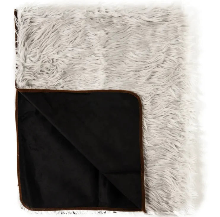 Luxury Waterproof Plush Pet Blanket – Super Soft & Washable Fleece Mat for Dogs and Cats - Mimarta