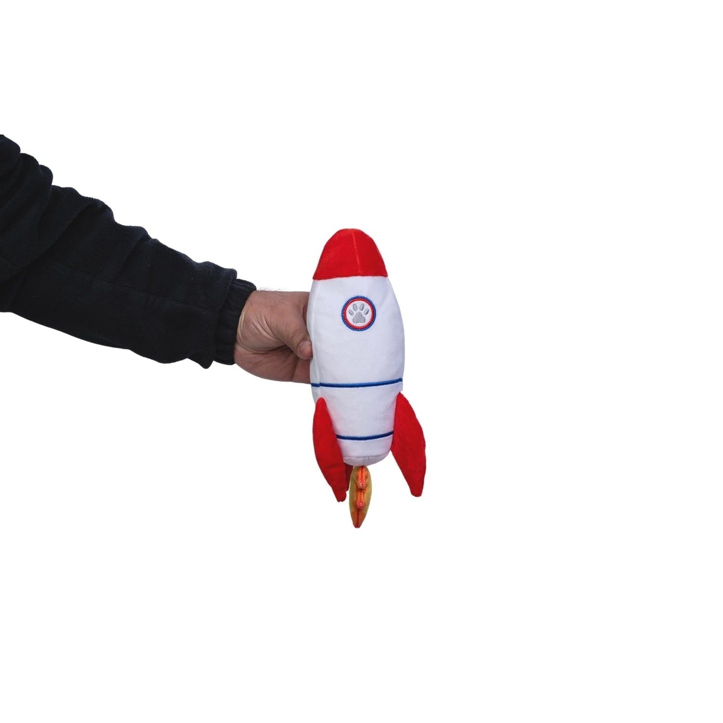 Dog Treats Space Alien Rocket Plush Toy Gift Set with Essent - size and texture image for dog treats