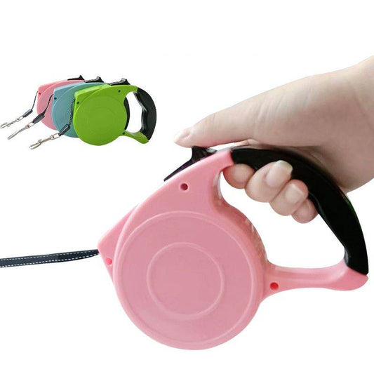 Purrfect Pet Kingdom Outdoor Pet Leash for Walking Retractable one-size Green Purrfect Pet Kingdom