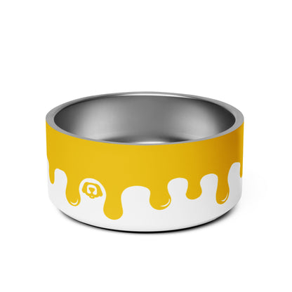 Pawcasso Cheesey Paint Drip 32oz Dog Bowl - Dog Bowls & Feeders - Wuforia - Default Title - 7423807_16786