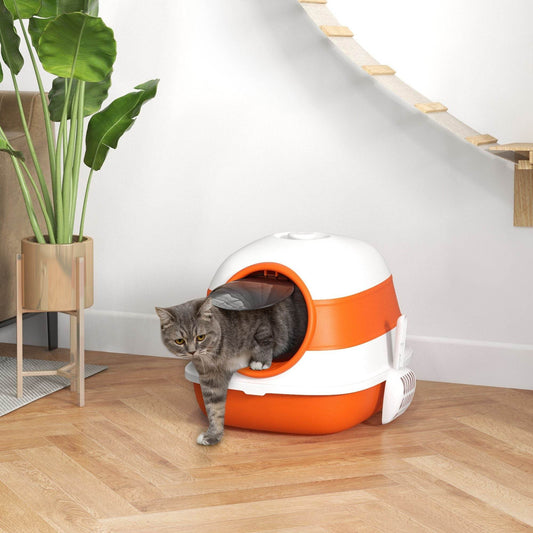 Purrfect Pet Kingdom Covered Litter Box for Cats 🚀 Purrfect Pet Kingdom