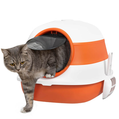 Purrfect Pet Kingdom Covered Litter Box for Cats 🚀 Purrfect Pet Kingdom
