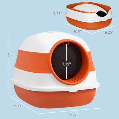 Purrfect Pet Kingdom Covered Litter Box for Cats 🚀 Purrfect Pet Kingdom
