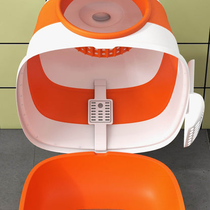 Purrfect Pet Kingdom Covered Litter Box for Cats 🚀 Purrfect Pet Kingdom
