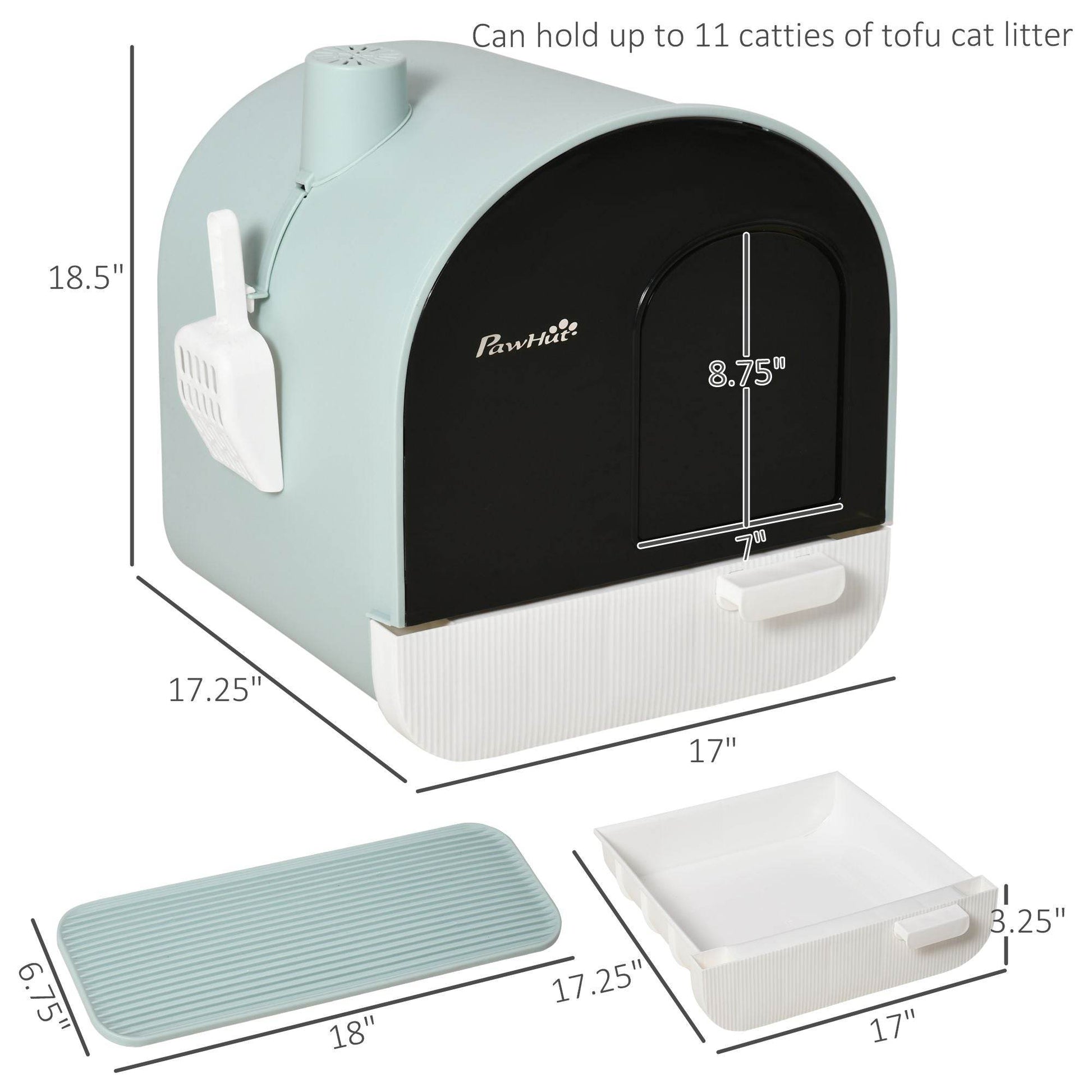 Purrfect Pet Kingdom Indoor Enclosed Cat Litter Box Solution! 😻 Purrfect Pet Kingdom
