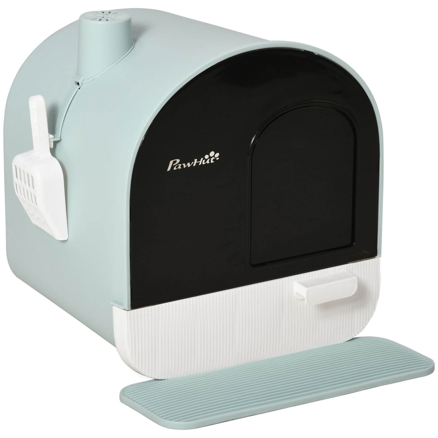 Purrfect Pet Kingdom Indoor Enclosed Cat Litter Box Solution! 😻 Green Purrfect Pet Kingdom