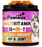 Pawious Dog Multivitamin with Glucosamine for Hip & Joint Pawious Purrfect Pet Kingdom