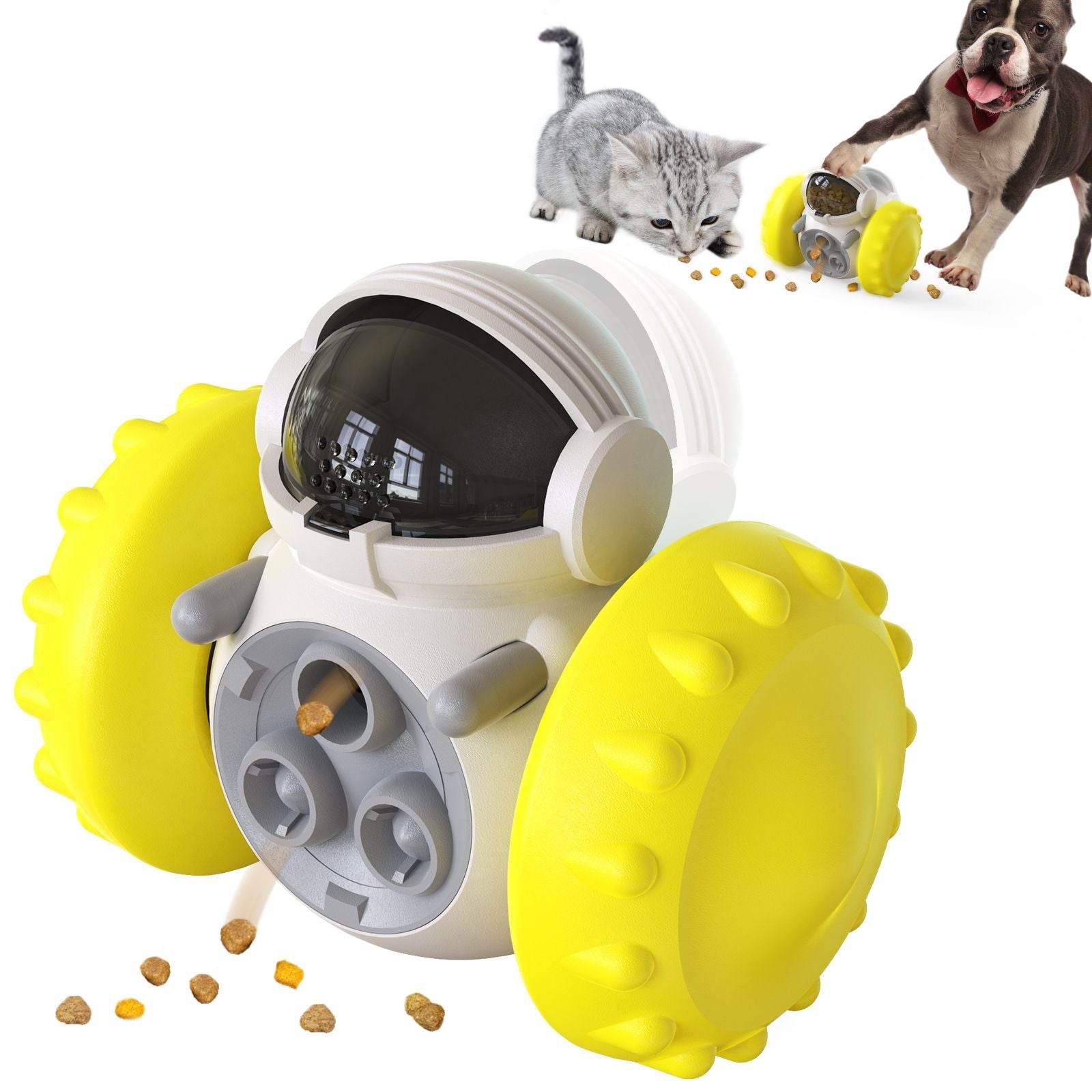 Purrfect Pet Kingdom Dog Enrichment Puzzle Toy China Yellow Purrfect Pet Kingdom