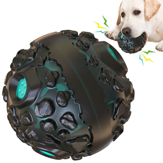 Purrfect Pet Kingdom Long-Lasting Dog Play Ball Toy China Black Blue Purrfect Pet Kingdom