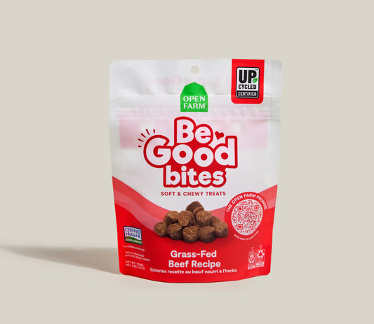 Open Farm Dog Be Good Bites Beef Recipe Natural Treats 6oz Bag