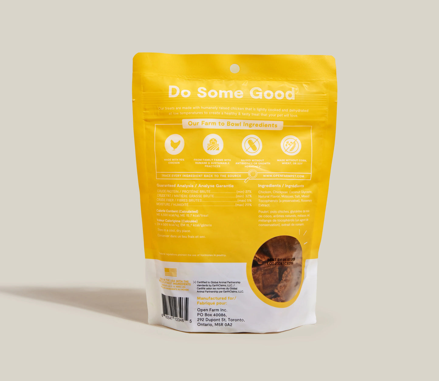 Open Farm Dog Dehydrated Treat Chicken (4.5oz)