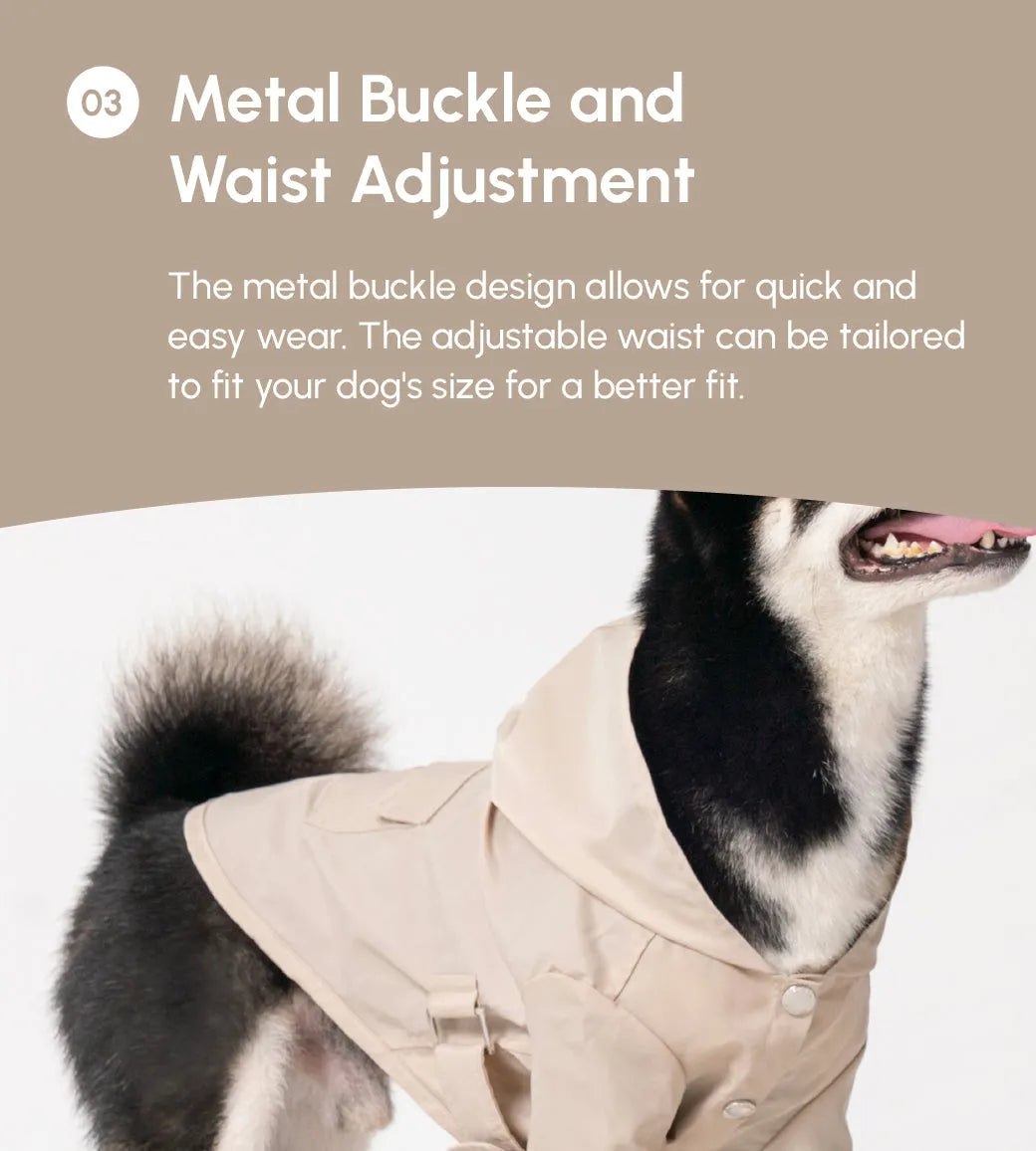 pehomnyc - BOWERY RAINCOAT - BEIGE