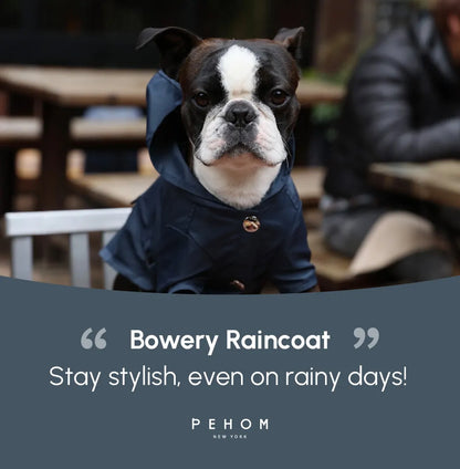 pehomnyc - BOWERY RAINCOAT - BLUE