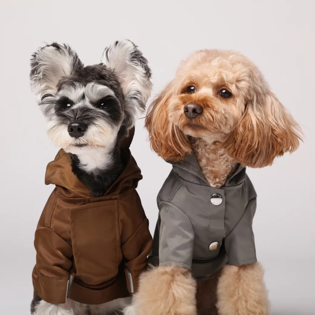 pehomnyc - BOWERY RAINCOAT - GRAY