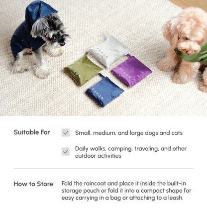 pehomnyc - Capsule Raincoat - Purple