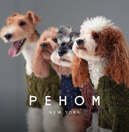 pehomnyc - GLACIER PET SWEATER - BURGUNDY - Pet Sweater