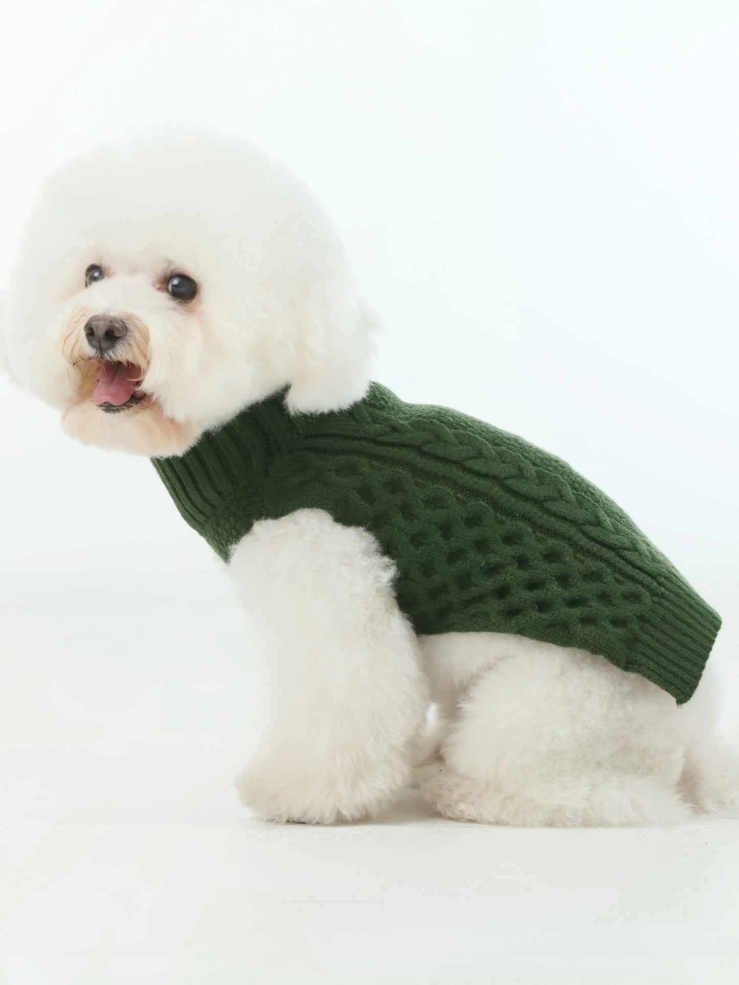 pehomnyc - Pet Sweater Vest - Green - Pet Sweater