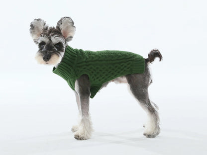 pehomnyc - Pet Sweater Vest - Green - Pet Sweater