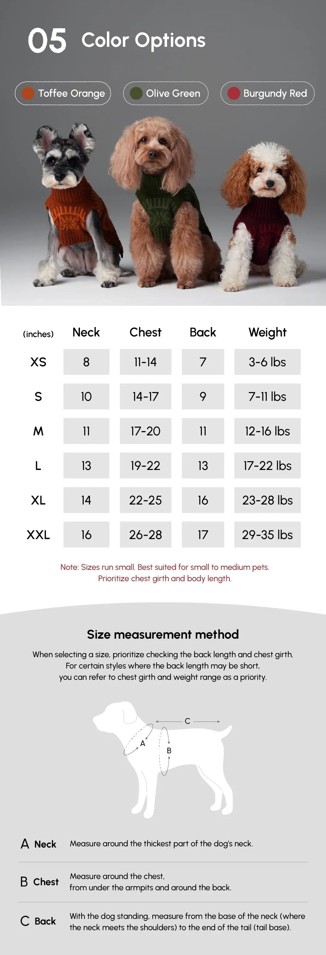 pehomnyc - Pretzel Pet Sweater - Tofee Orange - Pet Sweater