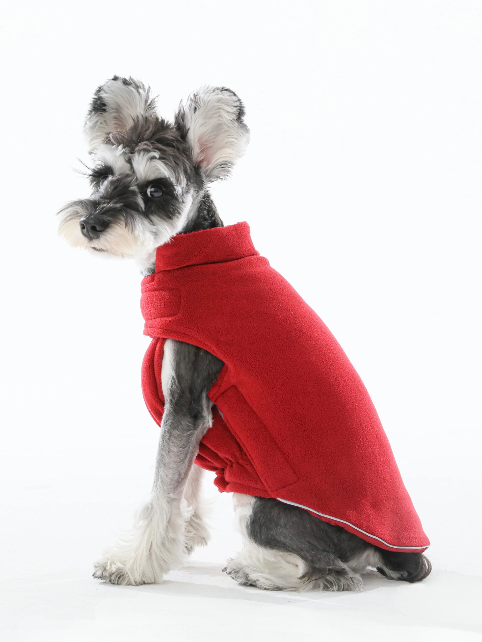 pehomnyc - Reversible Dog Vest Jacket - Red - Pet Vest