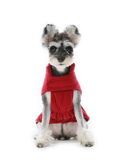 pehomnyc - Reversible Dog Vest Jacket - Red - Pet Vest
