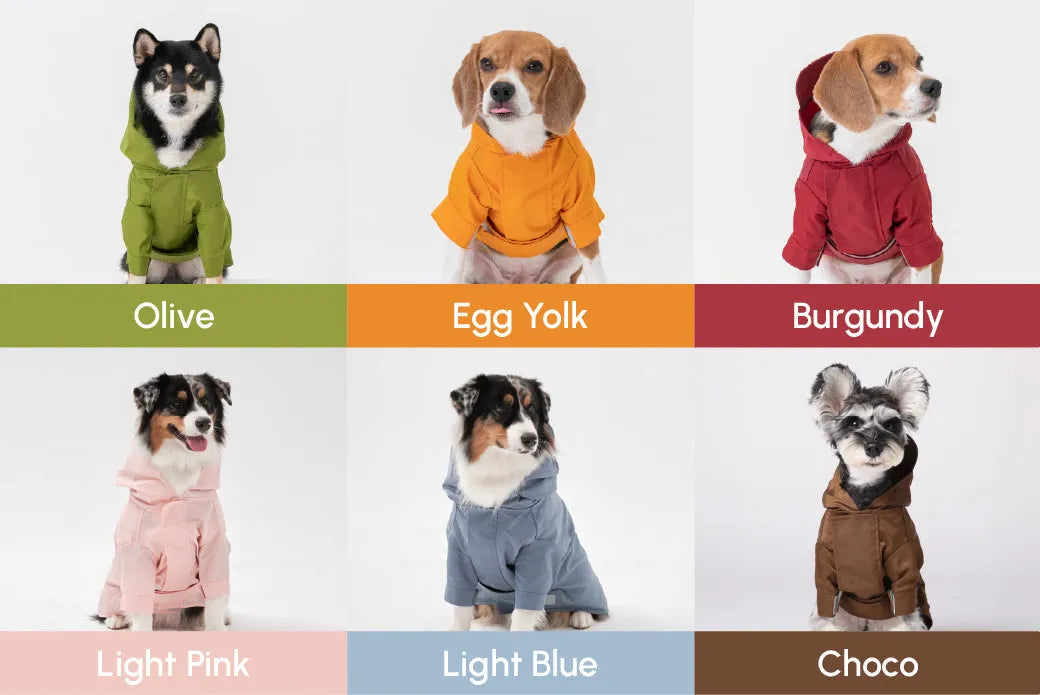 pehomnyc - Tribeca adjustable velcro raincoat -  Burgundy