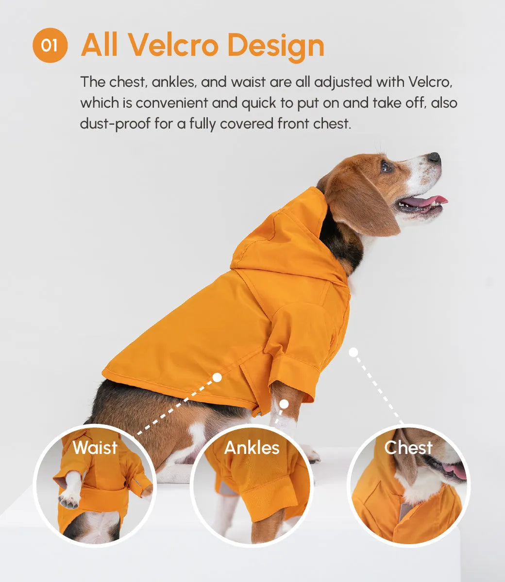 pehomnyc - Tribeca adjustable velcro raincoat - Egg Yolk