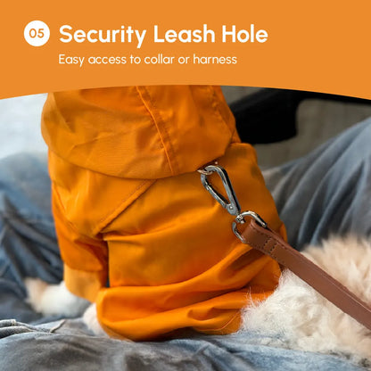 pehomnyc - Tribeca adjustable velcro raincoat - Egg Yolk