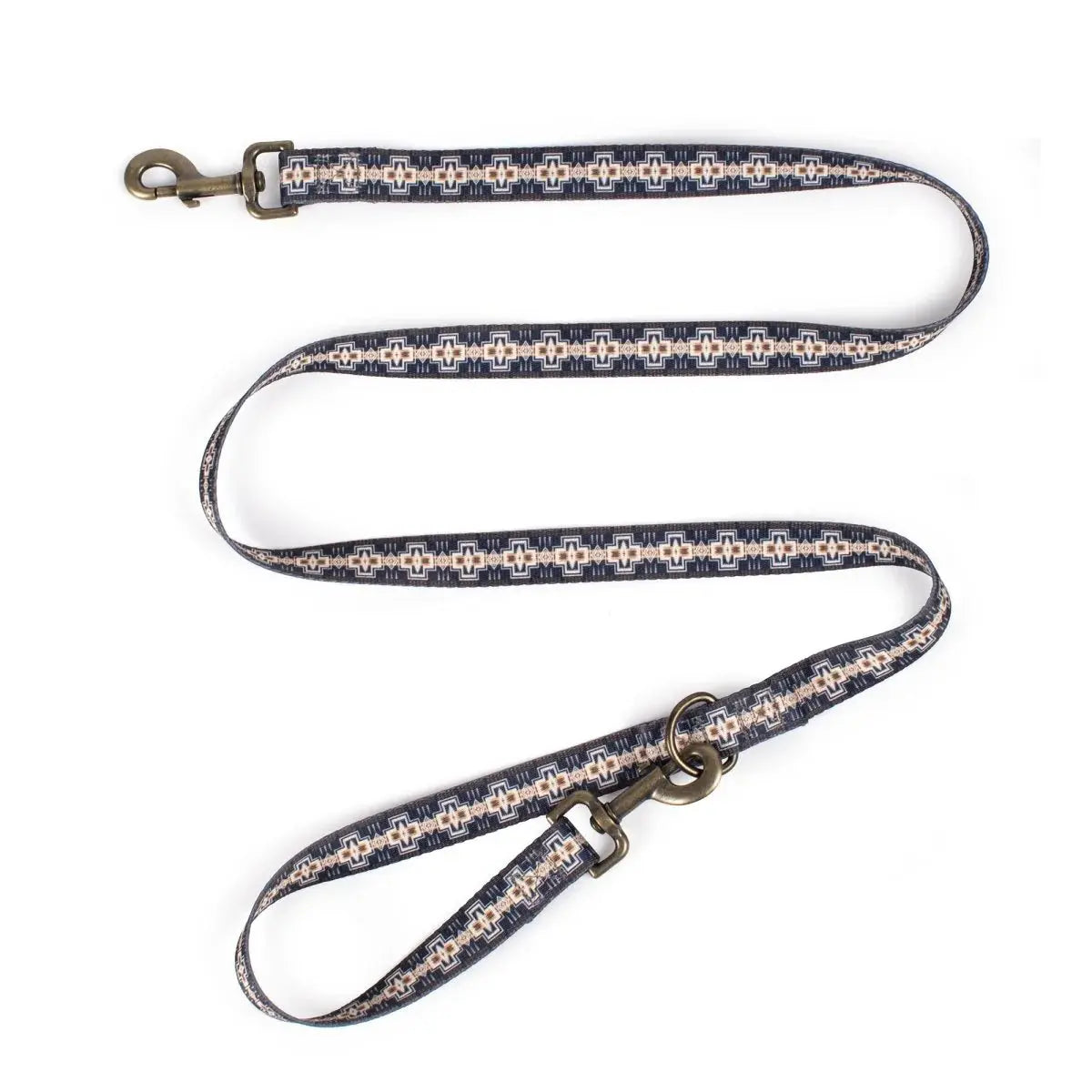 Pendleton Adventure dog leash with durable fabric and sturdy metal clips for outdoor walks