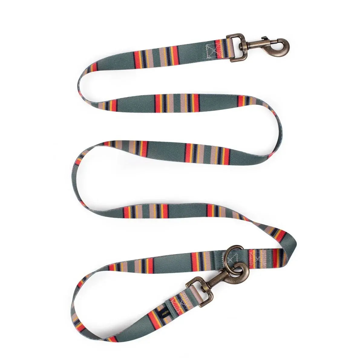 Pendleton Adventure dog leash featuring a colorful striped design for outdoor adventures