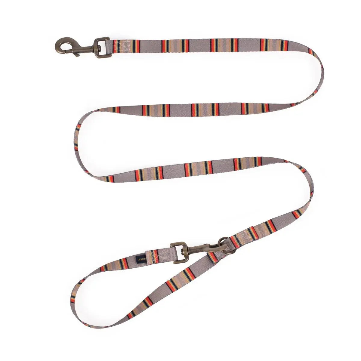 Pendleton Adventure dog leash with colorful stripes for stylish outdoor walks