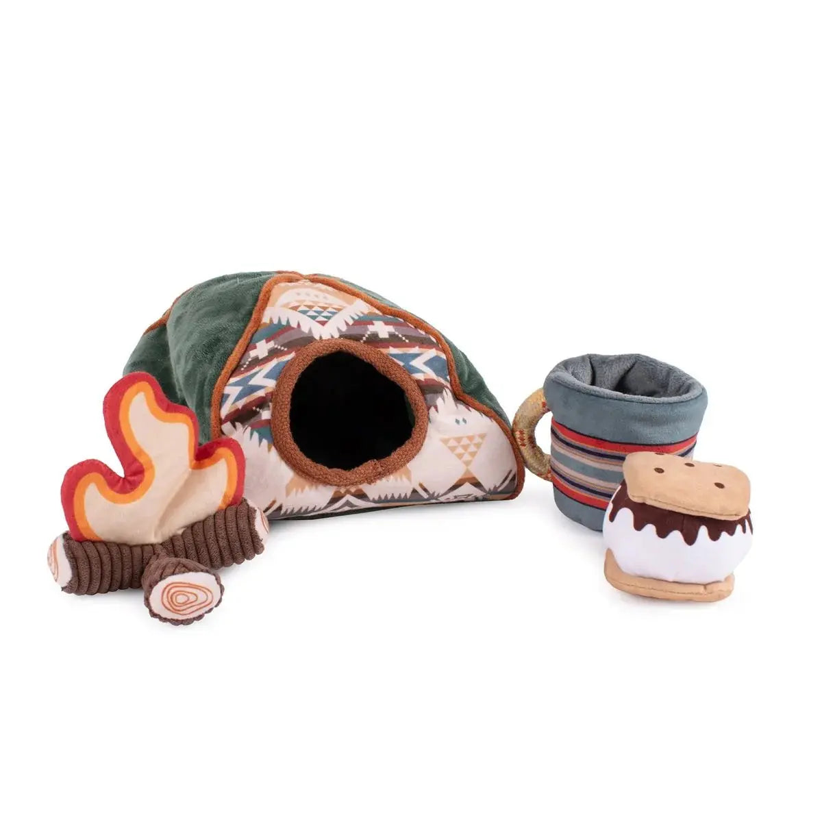Pendleton Camp Discovery Tent Set Dog Toy - Purrfect Pet Kingdom