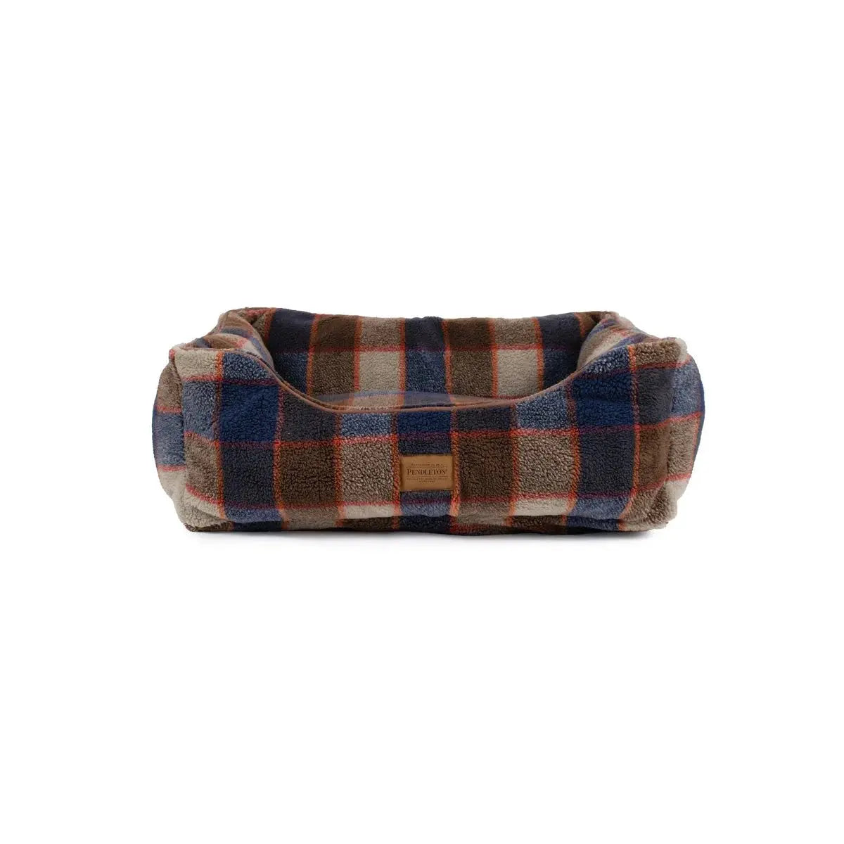Pendleton dog bed with a cozy plaid design, perfect for small to medium-sized dogs
