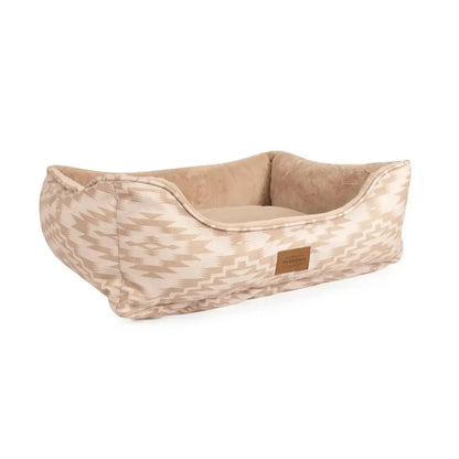 Pendleton Fur Kuddler Orthopedic Rectangle Dog Bed by K9 Outdoors in Desert Plaid, available in Medium, Large, and X-Large...