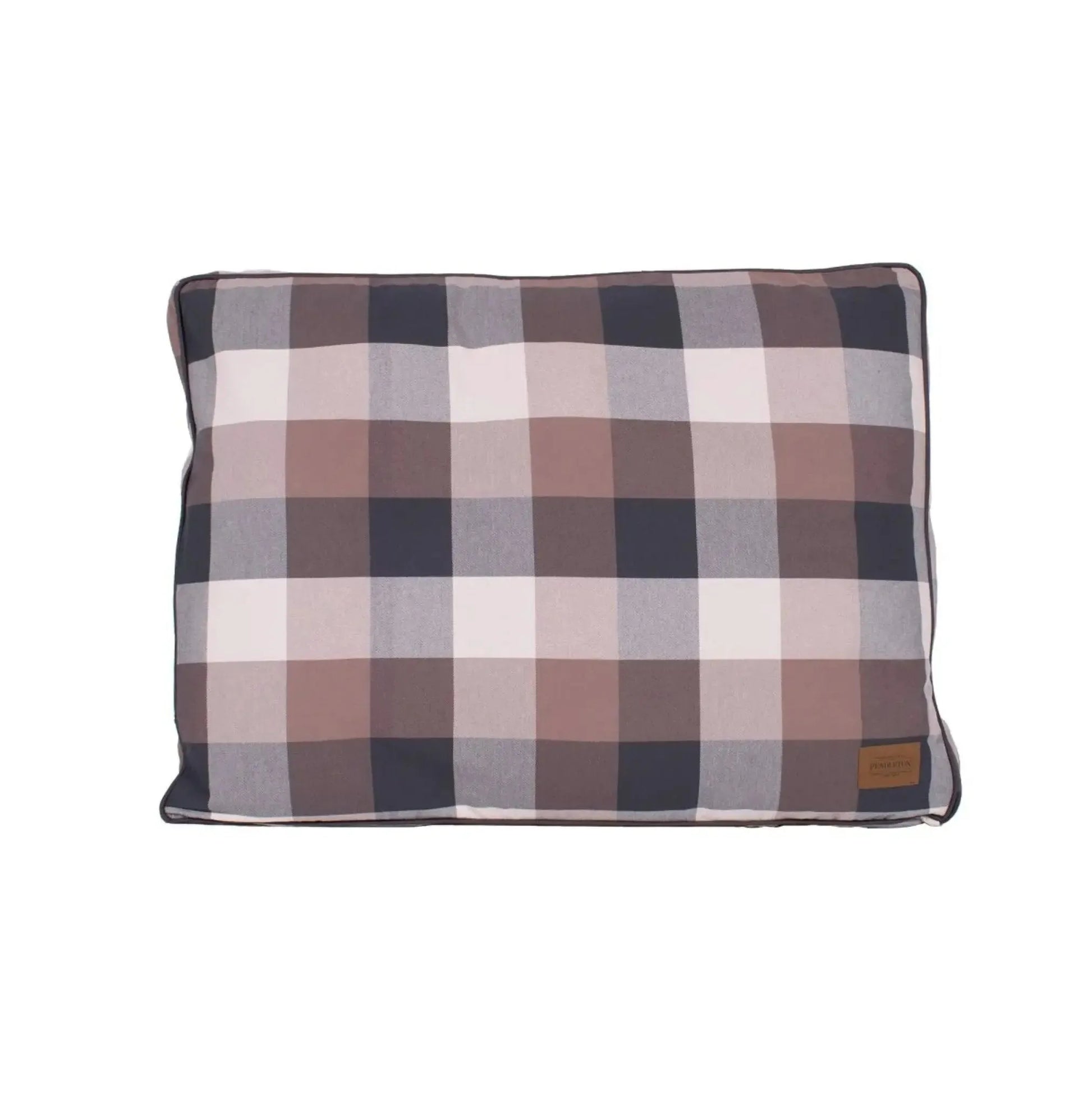 Pendleton Pet Napper by K9 Outdoors in Cabin Stripe Gray, available in Small, Medium, and Large sizes. Perfect for pets!