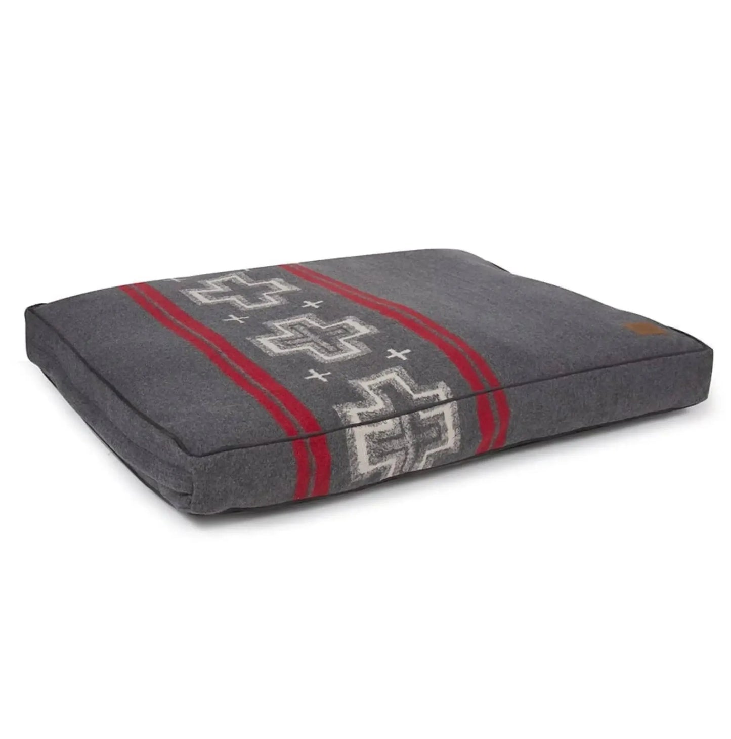 Pendleton Pet Napper by K9 Outdoors in Cabin Stripe Gray, available in Small, Medium, and Large sizes for ultimate pet com...