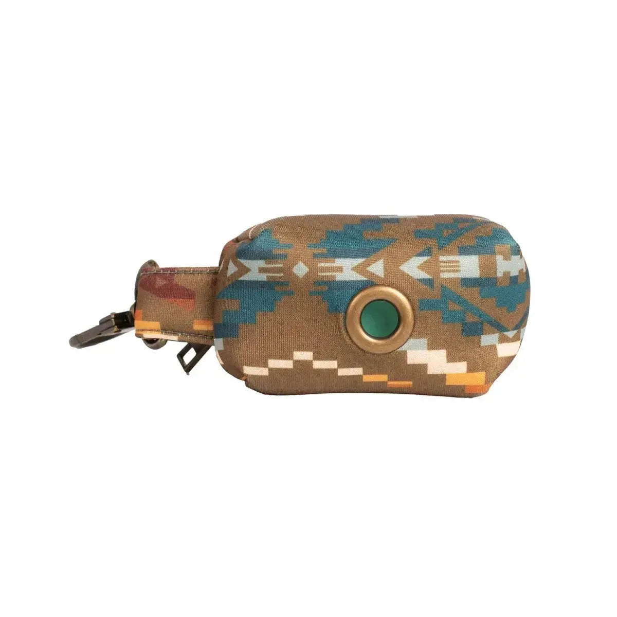 Pendleton Waste Bag Holder by K9 Outdoors in Canoe Club design, one-size, perfect for dog waste disposal on-the-go.