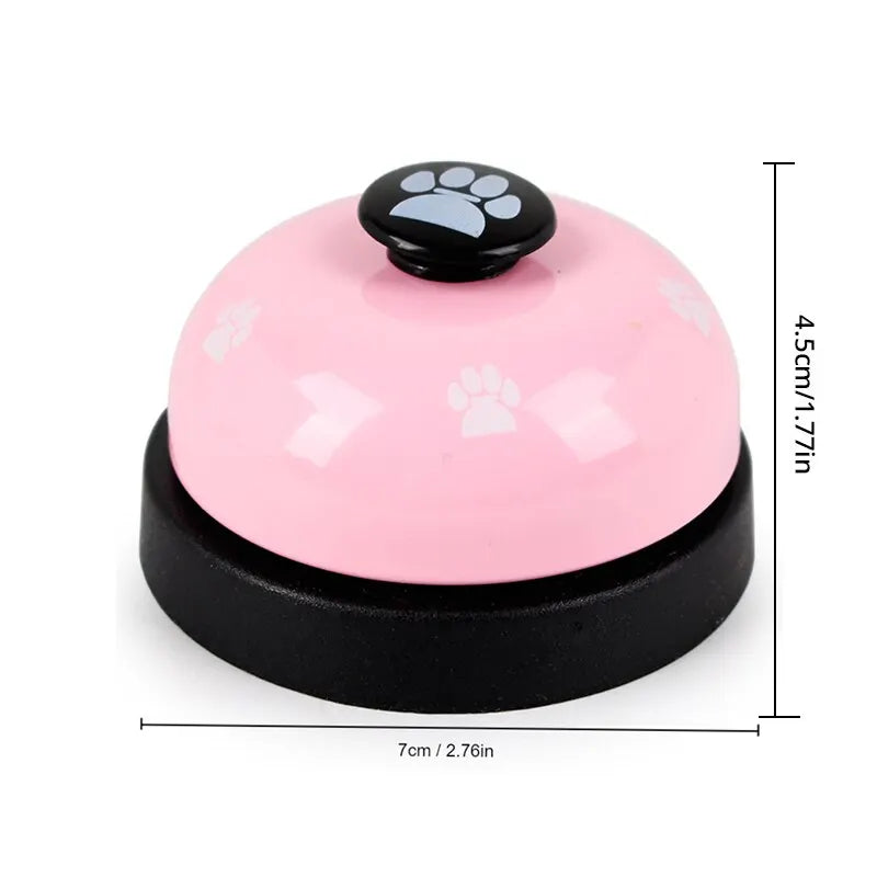 WTN Essentials Pink Pet Behavior Training Bell for Teaching Dogs Commands and Communication